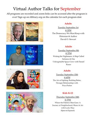 Virtual Author Talk: